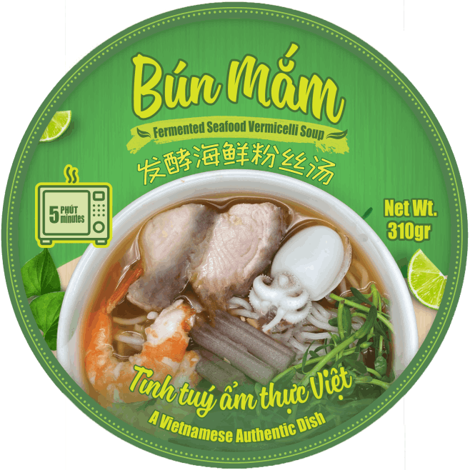 Bun Mam - Fermented Seafood Vermicelli Soup